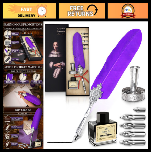 Feather pen ink - pen,